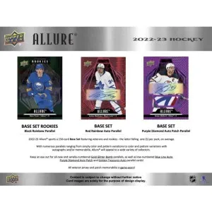 2022-23 UPPER DECK UD NHL HOCKEY ALLURE FACTORY SEALED HOBBY BOX NEW back